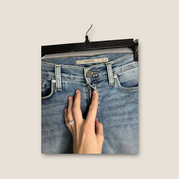 Hudson Barbara PME High Rise Ankle Jeans Light Wash Size 29 - Picture 7 of 10